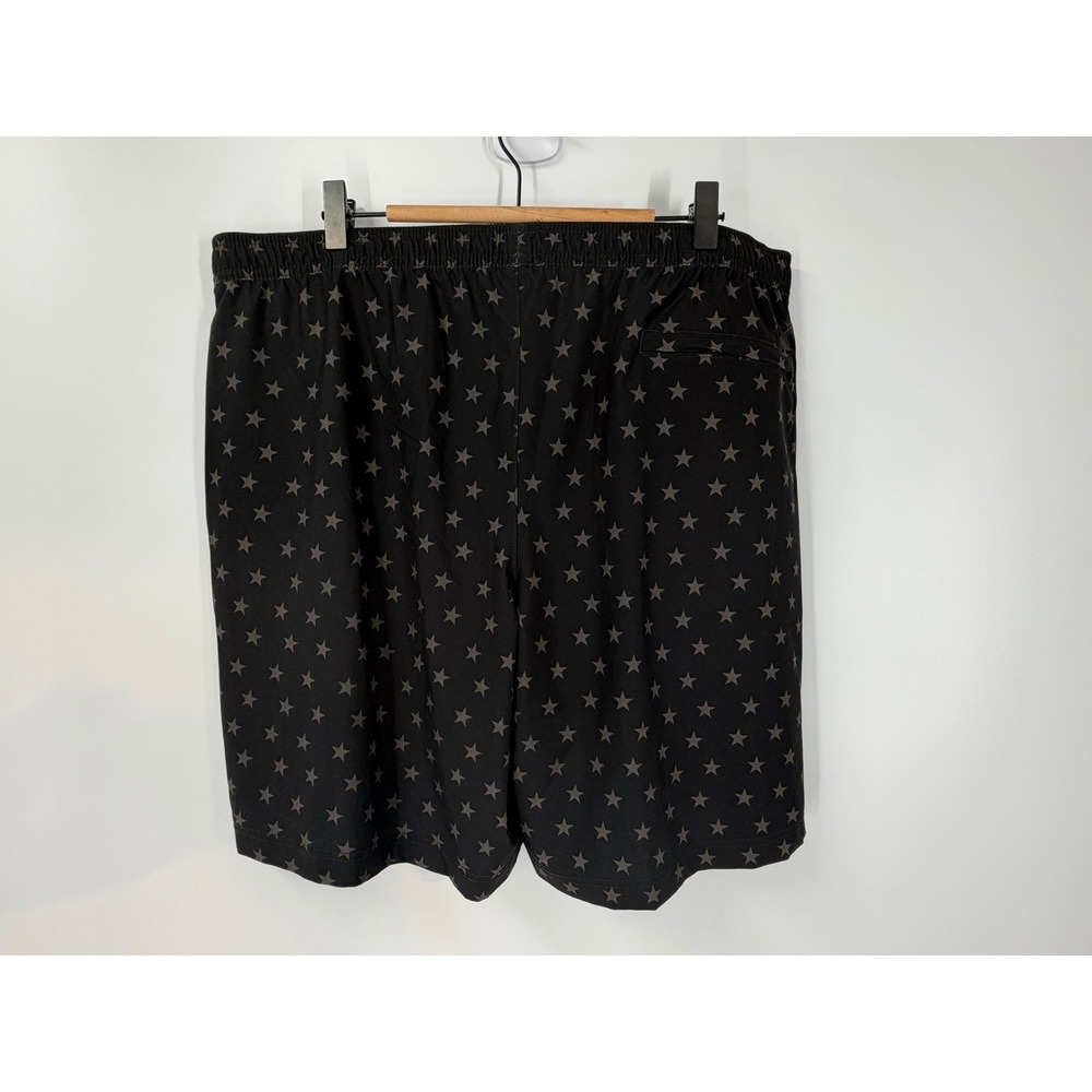 Chubbies The Danger Zones 7" Swim Trunks‎ Mens 2XL Black Stars Compression Liner